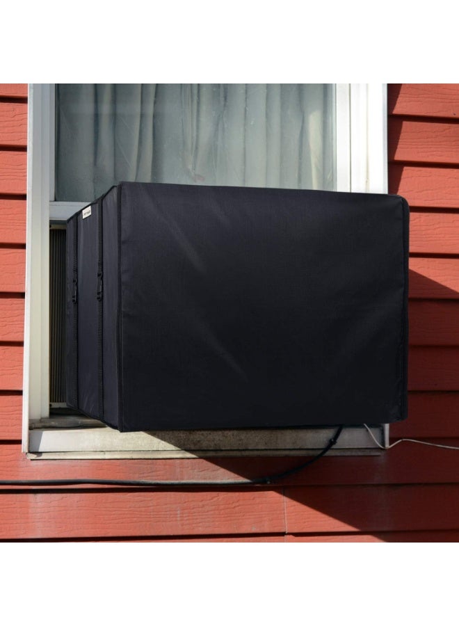 غطاء خارجي عالمي لمكيف هواء بقوة 1.5 حصان، مقاوم للماء والغبار، شديد التحمل، سهل التركيب - Image 2